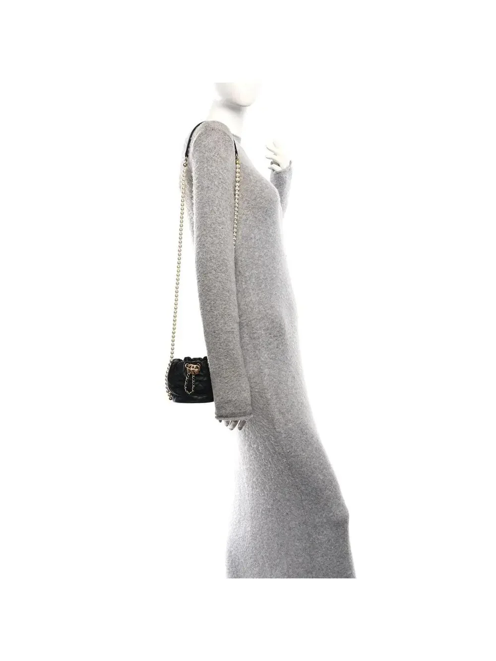 Chanel Calfskin Quilted Pearl Mini #308836C19B